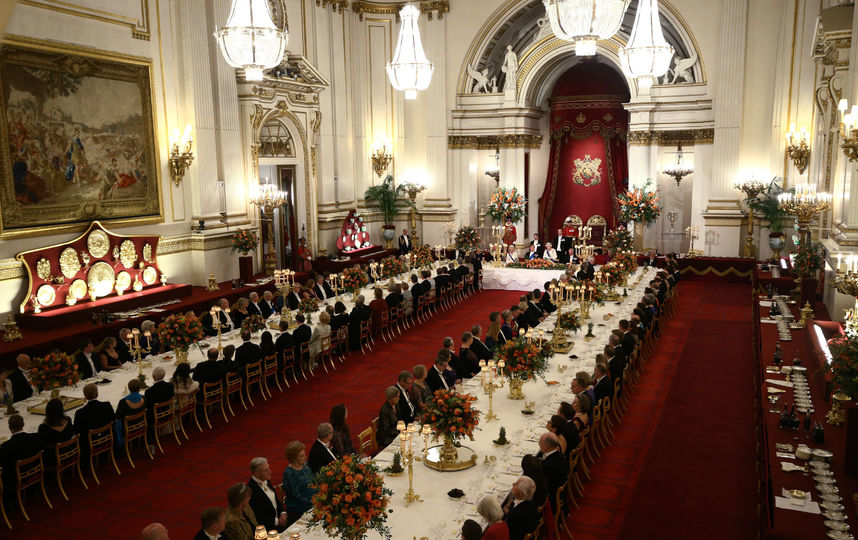 Встреча с королем и королевой Нидерландов в Лондоне. Фото Getty