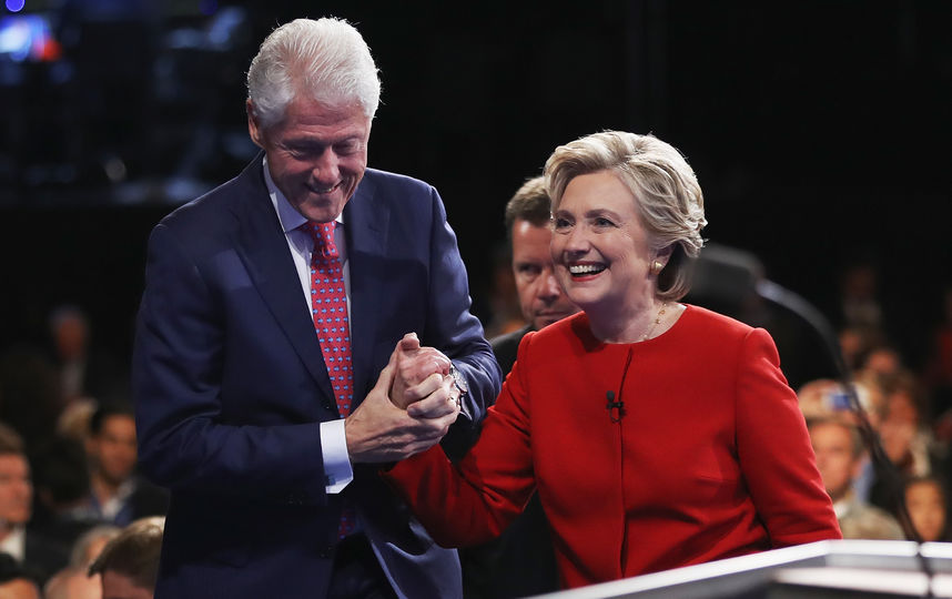 Хиллари и Билл Клинтон. Фото Getty