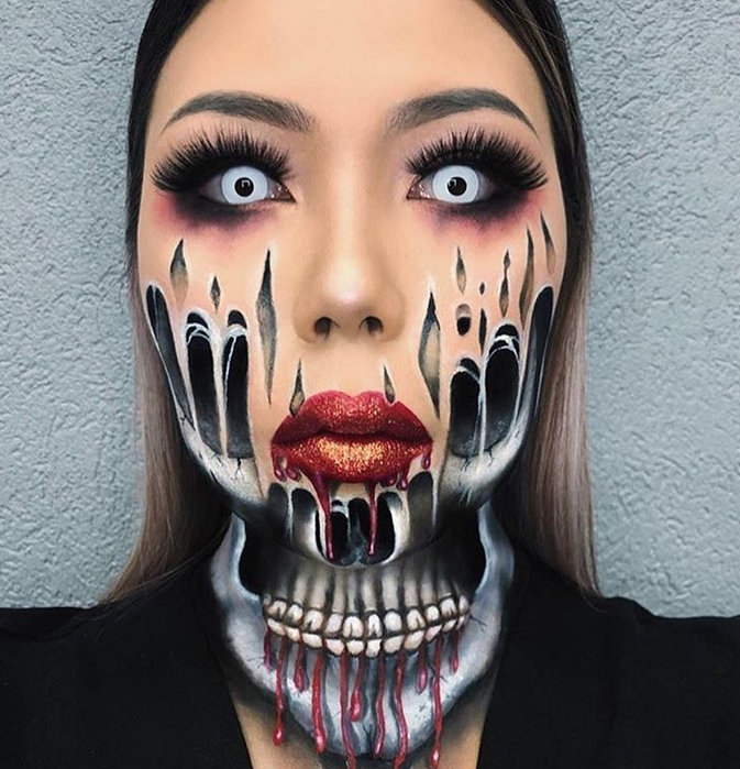 Страшно и откровенно: Instagram завоевали образы к Halloween. Фото скриншот соцсети
