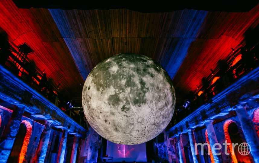 Работу "Светящаяся Луна" впервые представят в Петербурге этой осенью в Парке Победы. Фото "Metro"