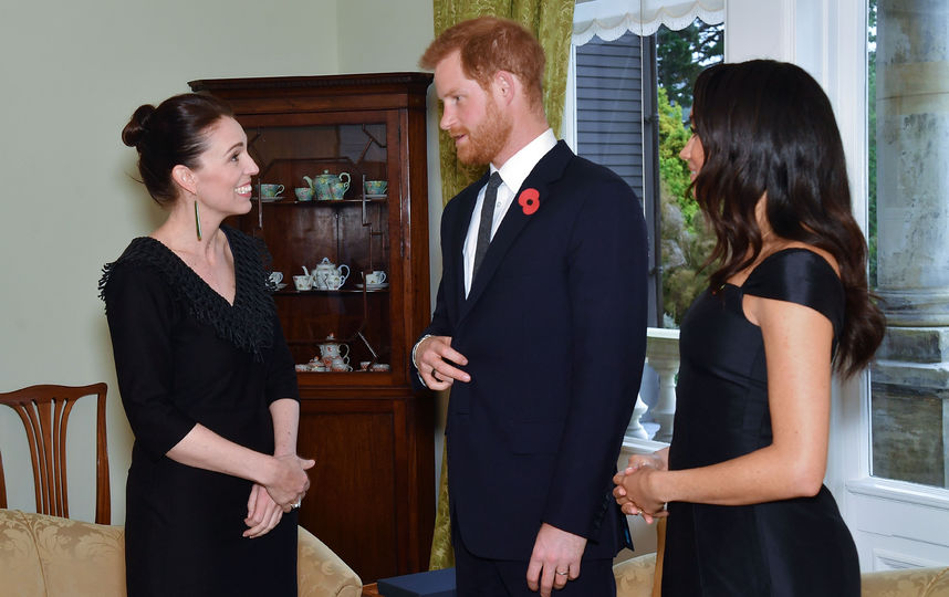 Герцог и герцогиня в Ноой Зеландии. Фото AFP