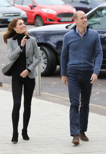 Принц Уильям и Кейт Миддлтон 30 октября в Эссексе. Фото Getty