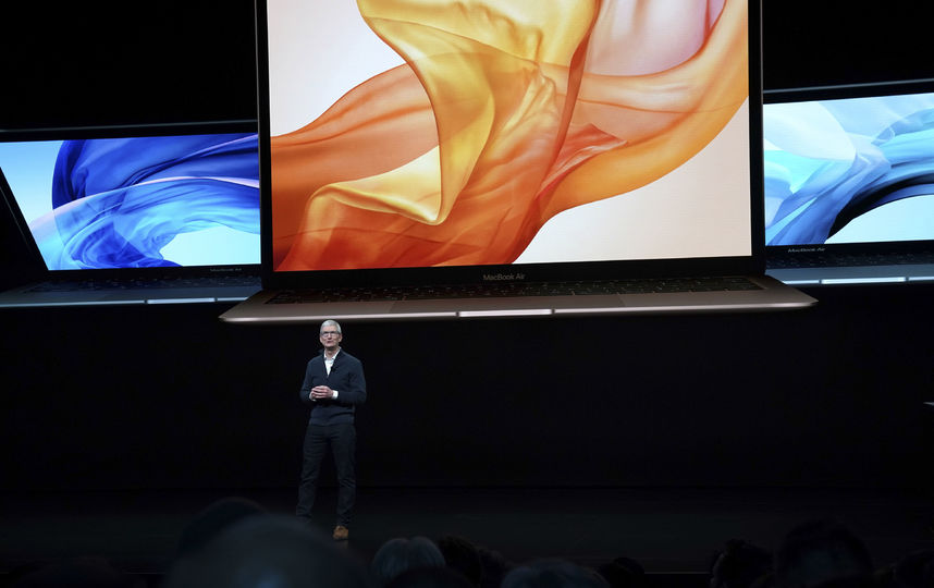 Apple презентовали новые Macbook Air. Фото AFP