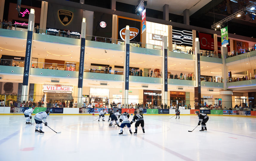 Хоккей в ОАЭ. Фото Компания Art Media