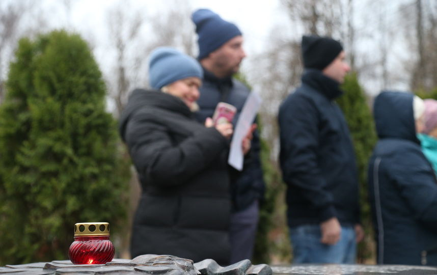В Петербурге почтили память жертв теракта над Синаем. Фото www.gov.spb.ru