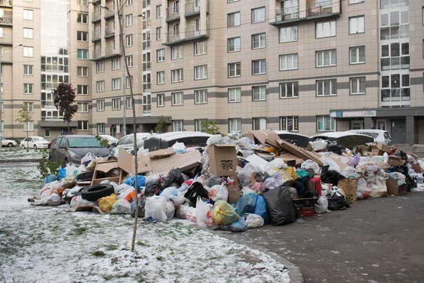 Жители Славянки переживают мусорный коллапс. Фото предоставлено активистами