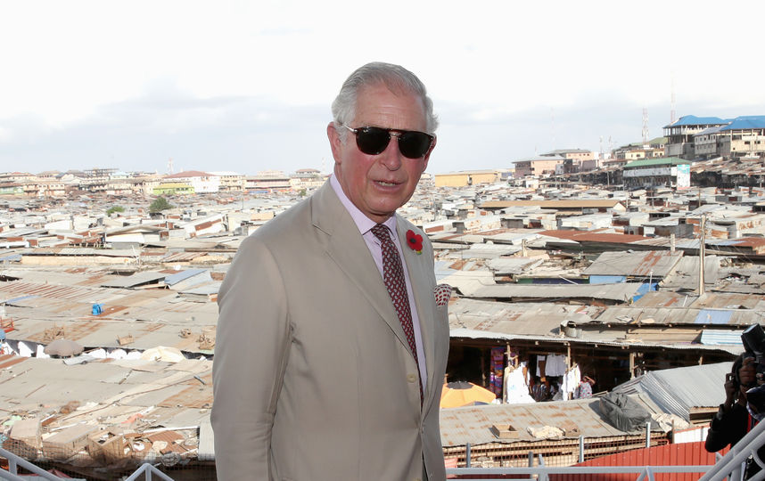 Принц Чарльз с визитом в Гане. Фото Getty