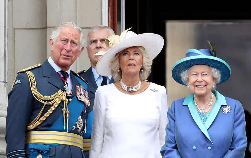 Принц Чарльз с женой и родителями. Фото Getty