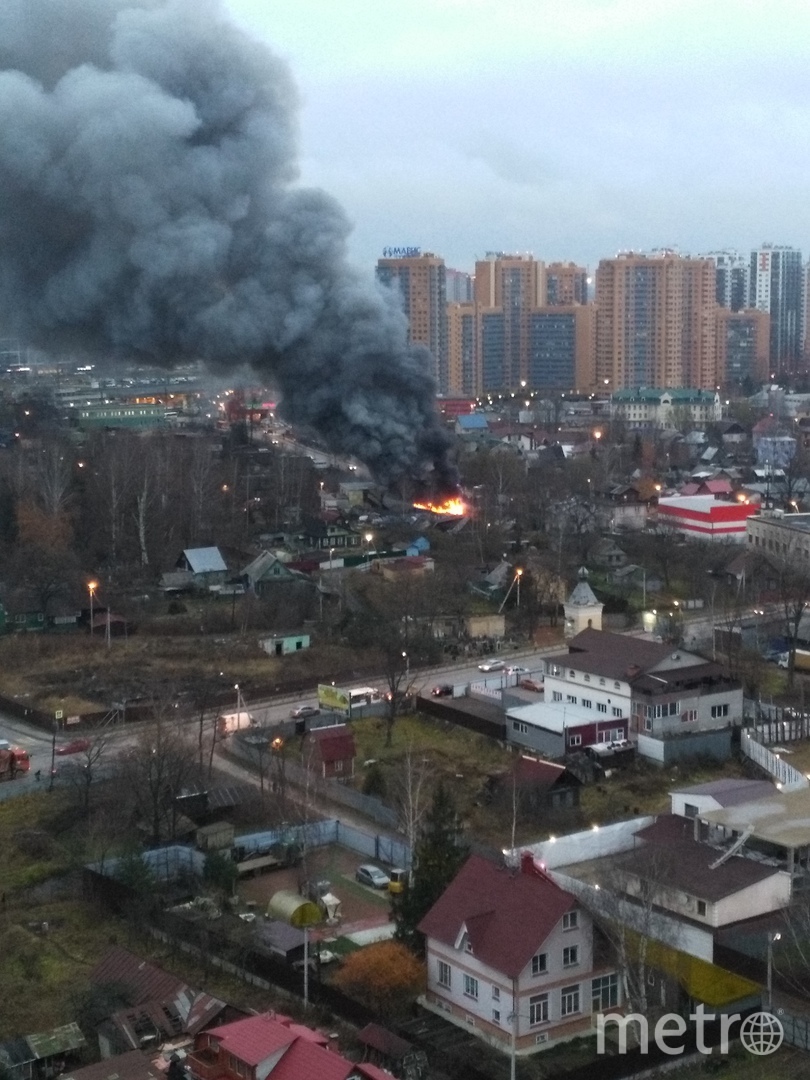 На месте пожара в Мурино под Петербургом нашли погибших | 09.11.2018 |  Санкт-Петербург - БезФормата