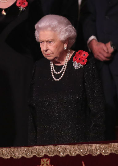 Елизавета II на Фестивале памяти в Лондоне. Фото Getty