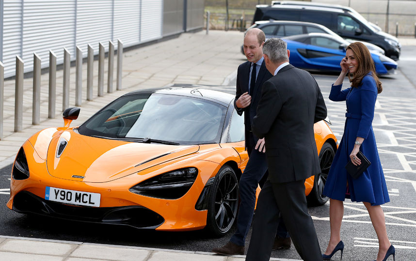 Открытие техцентра McLaren в Йоркшире. Фото Getty
