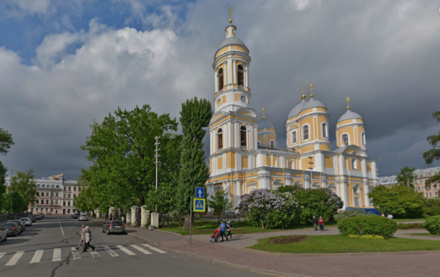 Князь-Владимирский собор. Фото скриншот Яндекс.Панорамы.