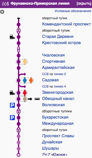 Карта метро спб проспект славы