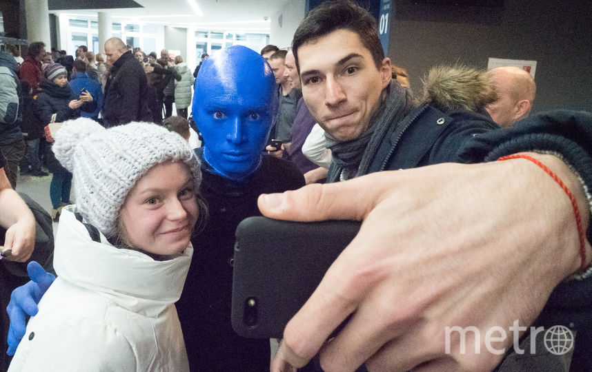   Blue Man Group   .   ., "Metro"