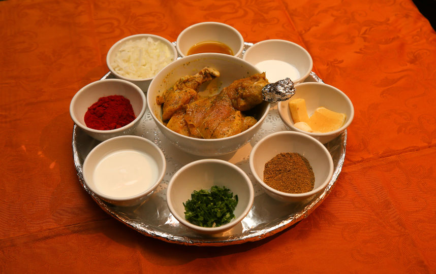 Курица Тандури, запечённая со специями в духовке (Tandoori Chicken)