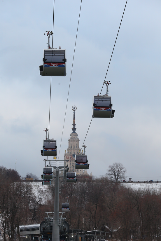 Канатная дорога санкт петербург. Открытая канатная дорога в Москве. Открытие канатной дороги в Москве. Фуникулер Москва.