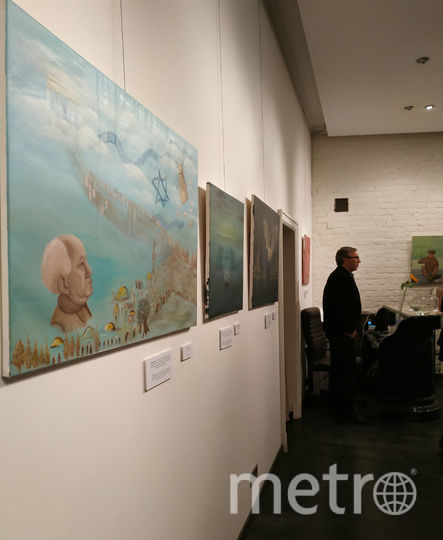 Выставка картин Ирины Марков-Шагал. Фото Наталья Сидоровская, "Metro"