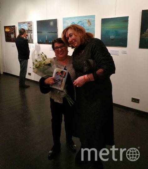 Выставка картин Ирины Марков-Шагал. Фото Наталья Сидоровская , "Metro"