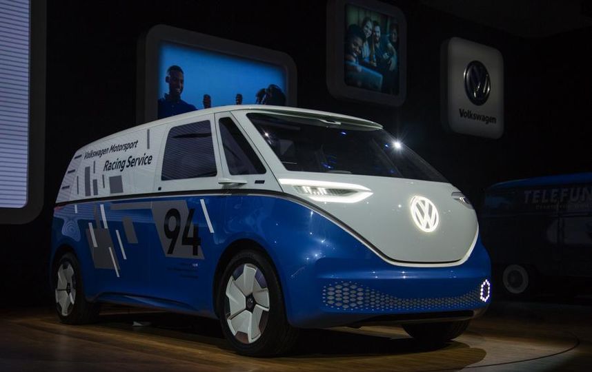 Volkswagen I.D. Buzz Cargo Concept. Фото Getty