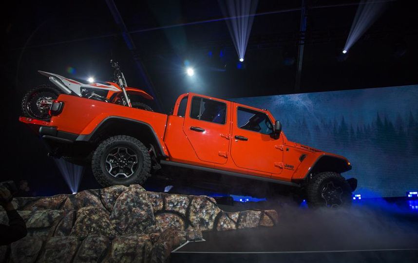 Новинки автосалона в Лос-Анджелесе. Jeep Gladiator. Фото Getty
