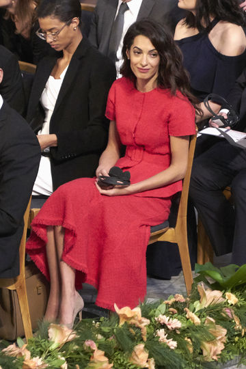 Nobel Peace Prize Award Ceremony 2018. Амаль Клуни. Фото Getty