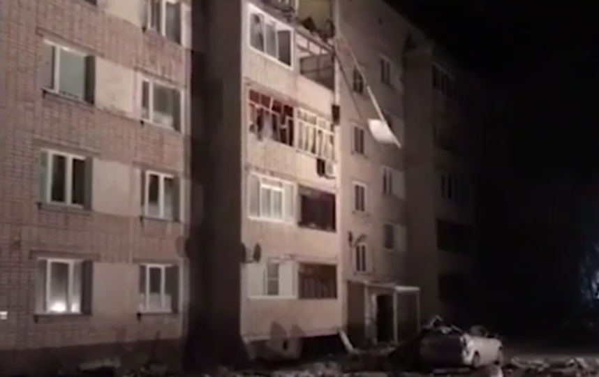 Взрыв газа в Вологде: один погиб, есть пострадавшие, введен режим ЧС. Фото скриншот видео 