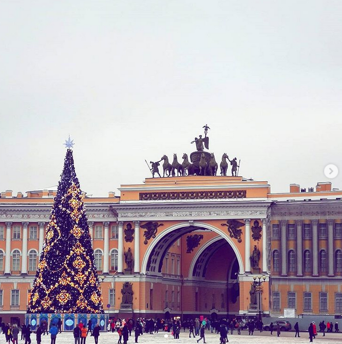 Петербург. Фото скриншот www.instagram.com/ika_din_/