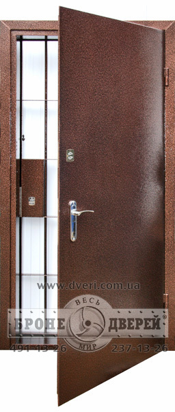 Металлическая дверь банковская. Фото dveri.com.ua