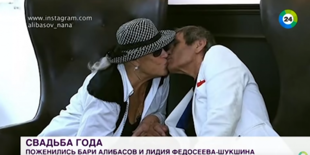 Бари Алибасов и Лидия Федосеева-Шукшина. Бари Алибасов и Лидия Федосеева-Шукшина.