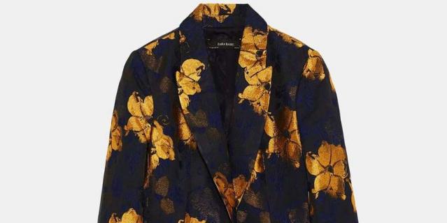 Жаккардовый костюм Zara. Жаккардовый костюм Zara.