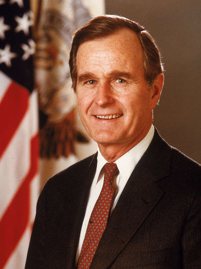 Экс-президент США Джордж Буш-старший. Фото Getty