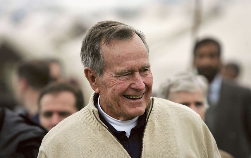 Экс-президент США Джордж Буш-старший. Фото Getty