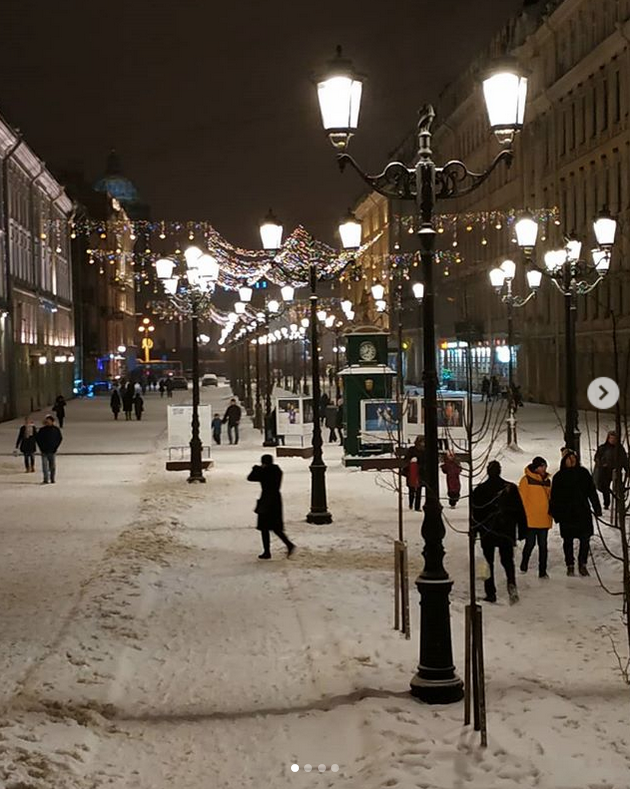 Снежная сказка: Петербуржцы делятся зимними фото в Instagram. Фото Скриншот Instagram: @rekytena