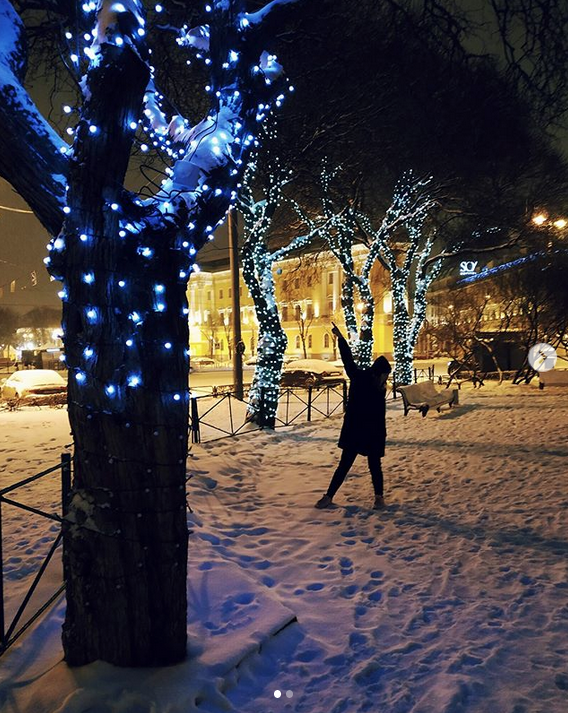 Снежная сказка: Петербуржцы делятся зимними фото в Instagram. Фото Скриншот Instagram: @danuishto