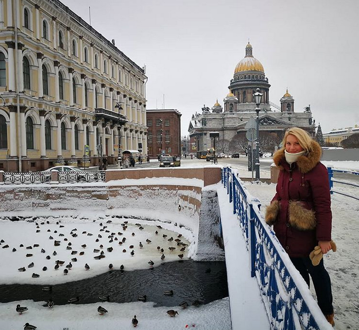 Снежная сказка: Петербуржцы делятся зимними фото в Instagram. Фото Скриншот Instagram: @svetlanakuzminamakeup