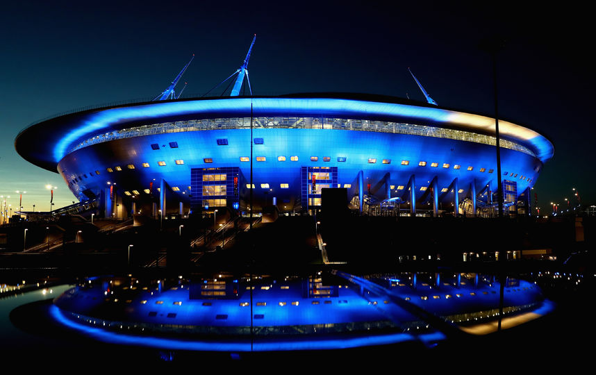 Футбольный стадион в Санкт-Петербурге. Фото Getty