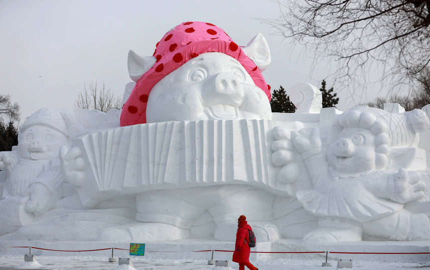 Фестиваль в Харбине. Фото AFP