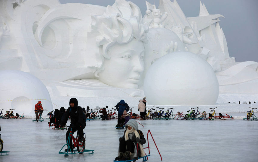 Фестиваль в Харбине. Фото AFP