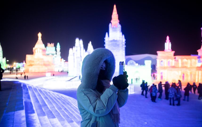 Фестиваль в Харбине. Фото AFP