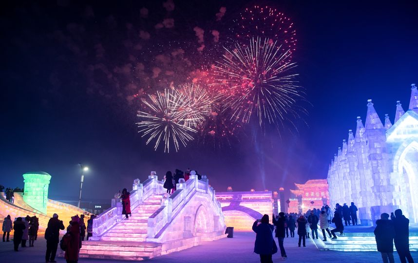 Фестиваль в Харбине. Фото AFP