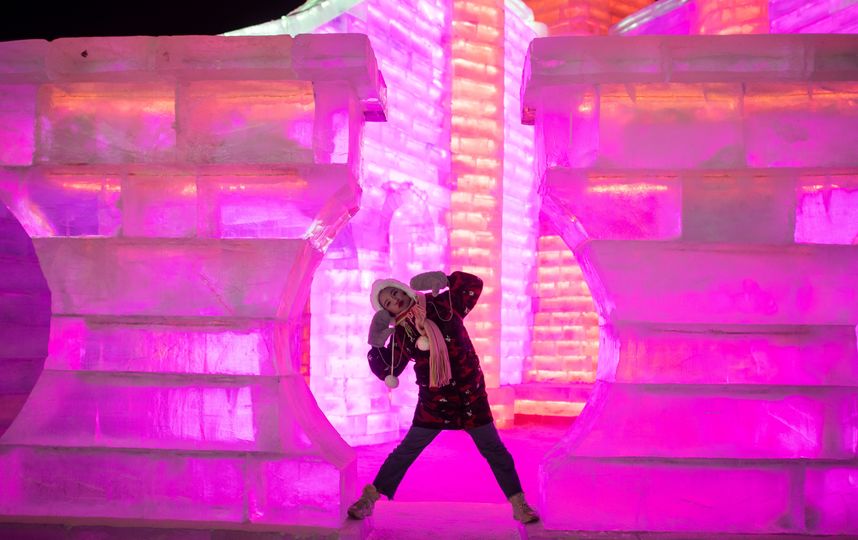 Фестиваль в Харбине. Фото AFP