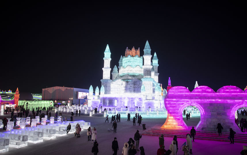 Фестиваль в Харбине. Фото AFP