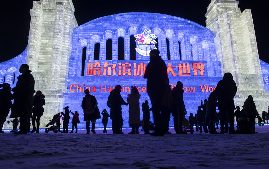 Фестиваль в Харбине. Фото AFP