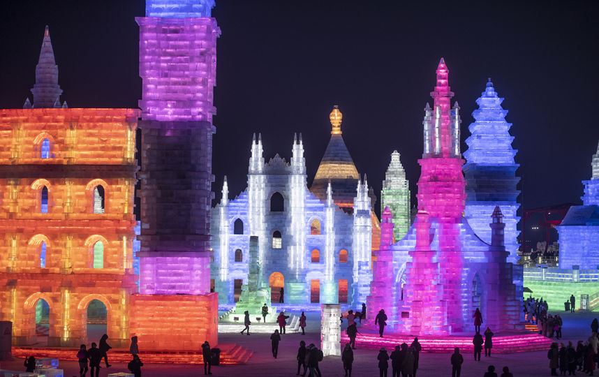 Фестиваль в Харбине. Фото AFP