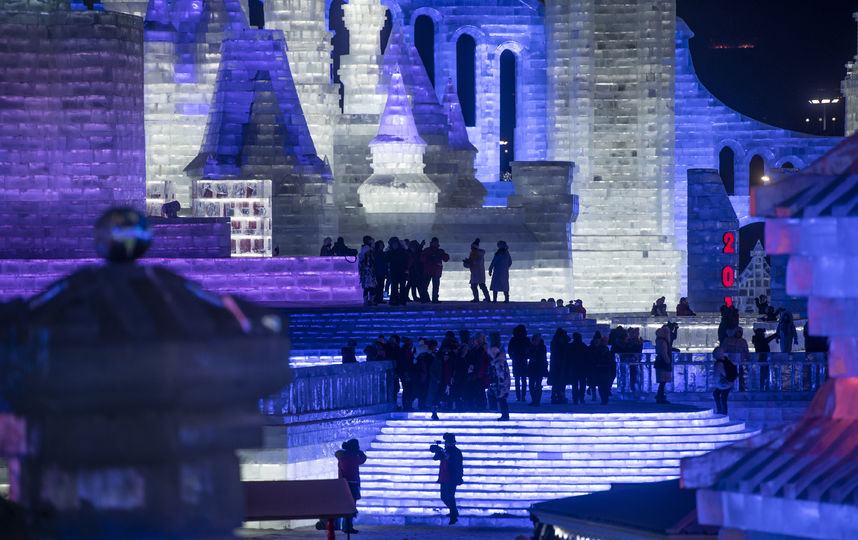 Фестиваль в Харбине. Фото AFP