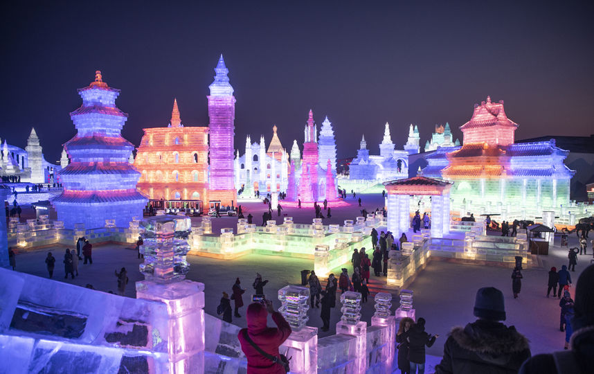 Фестиваль в Харбине. Фото AFP