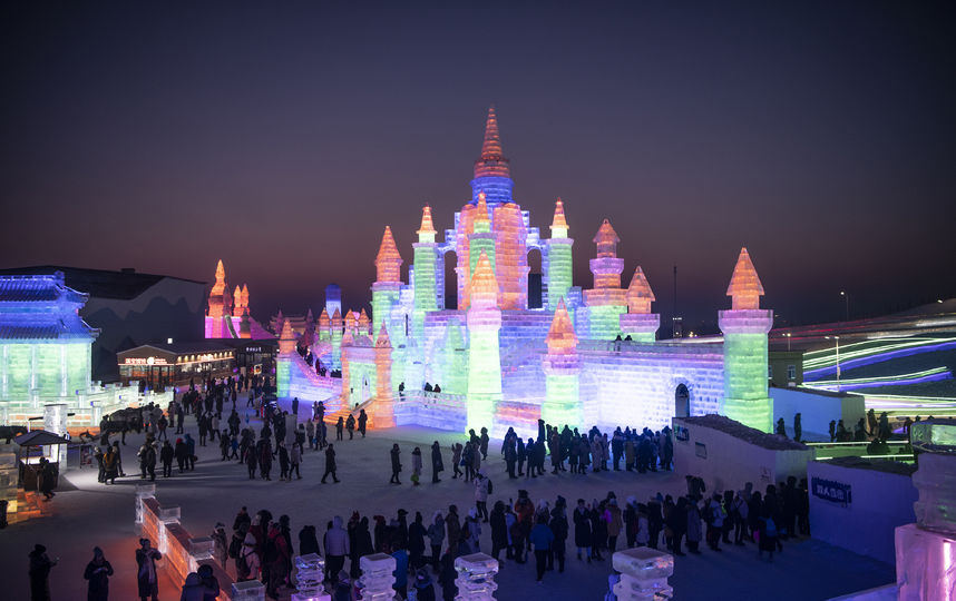 Фестиваль в Харбине. Фото AFP