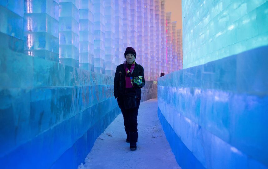 Фестиваль в Харбине. Фото AFP