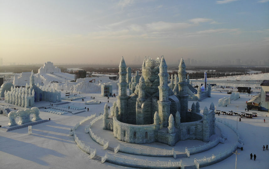 Фестиваль в Харбине. Фото AFP