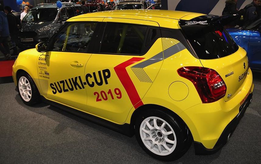 Автосалон в Вене (Vienna Autoshow 2019). Suzuki Cup Car. Фото Getty